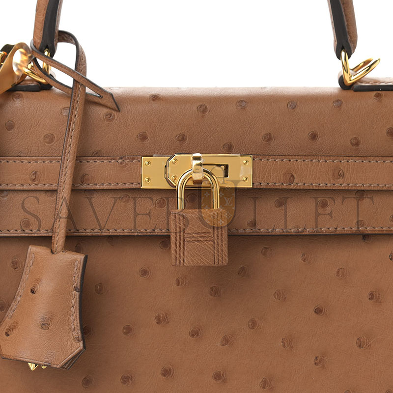 H**mes master kelly 25 ostrich leather velvet green and royal blue brushed gold buckle (25*17*7cm)